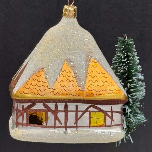 Christopher Radko "The Snowed Inn”1999 Italy Rare Vintage Ornament 99-424-0 - Picture 5 of 11